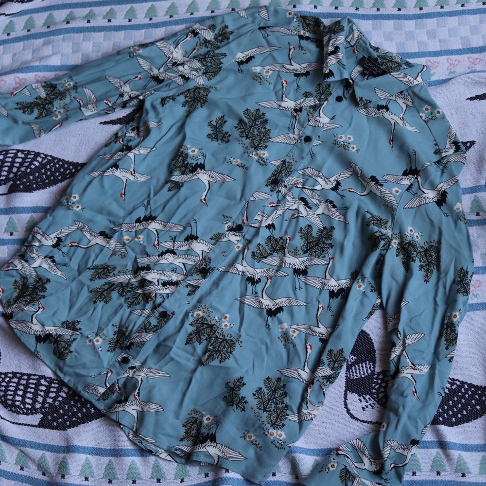 Topshop Collared Shirt